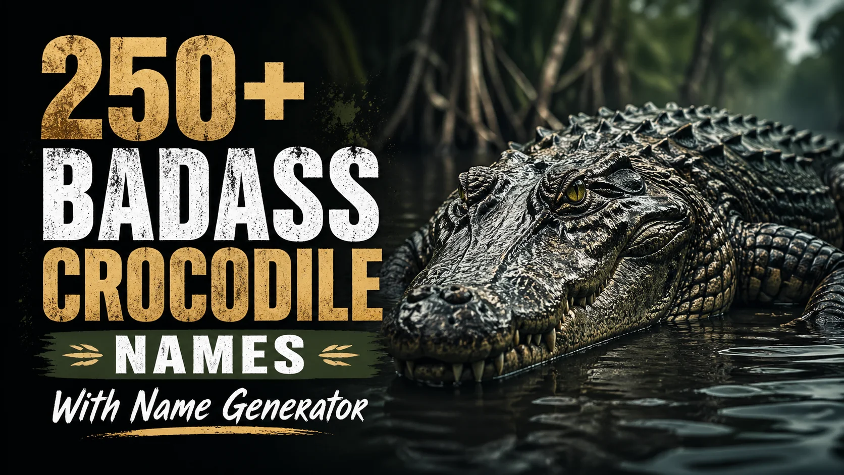 Badass Crocodile Names