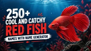 Catchy Red Fish Names