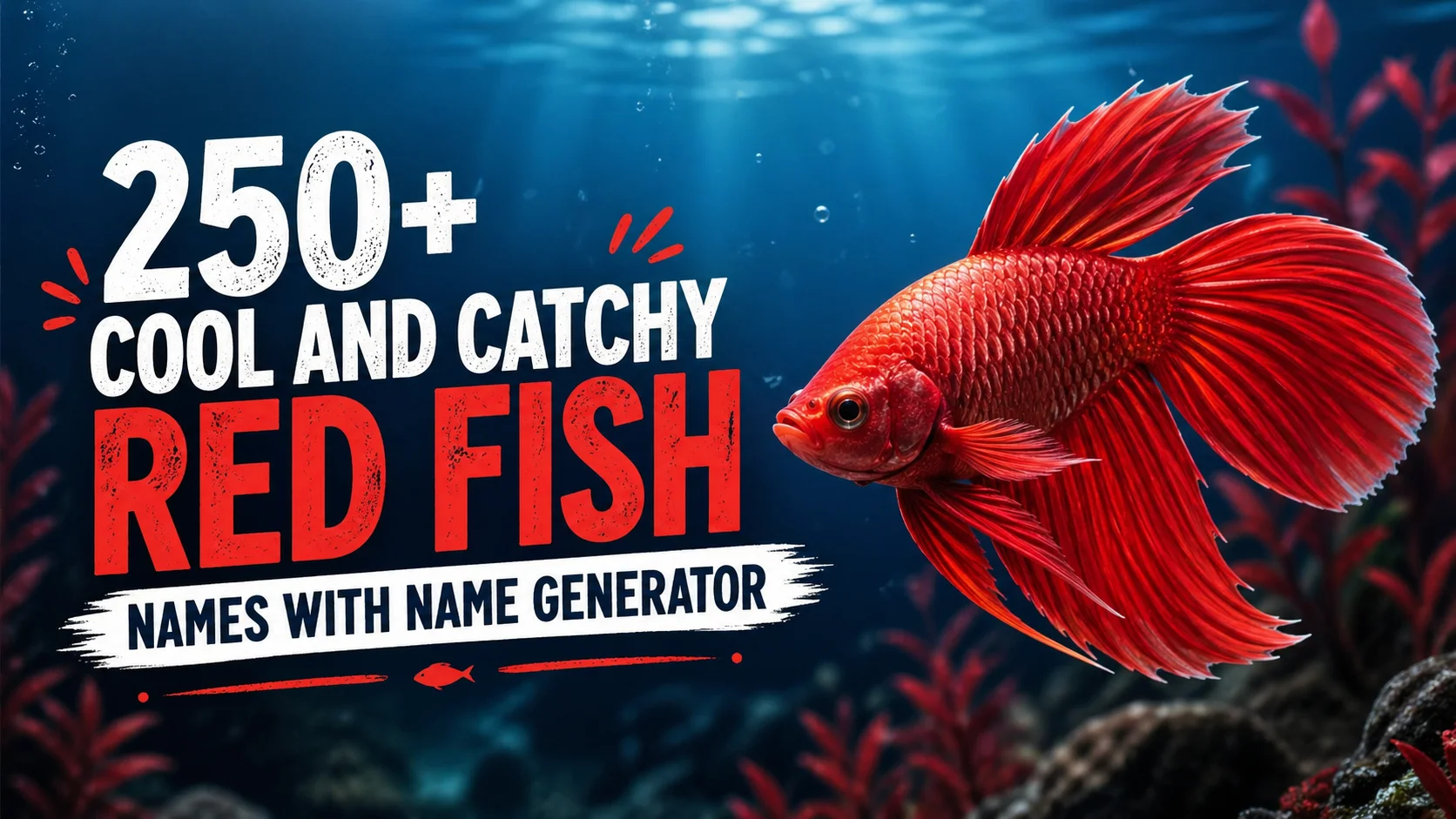 Catchy Red Fish Names