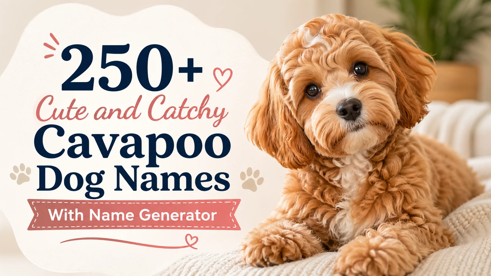 Cavapoo Dog Names