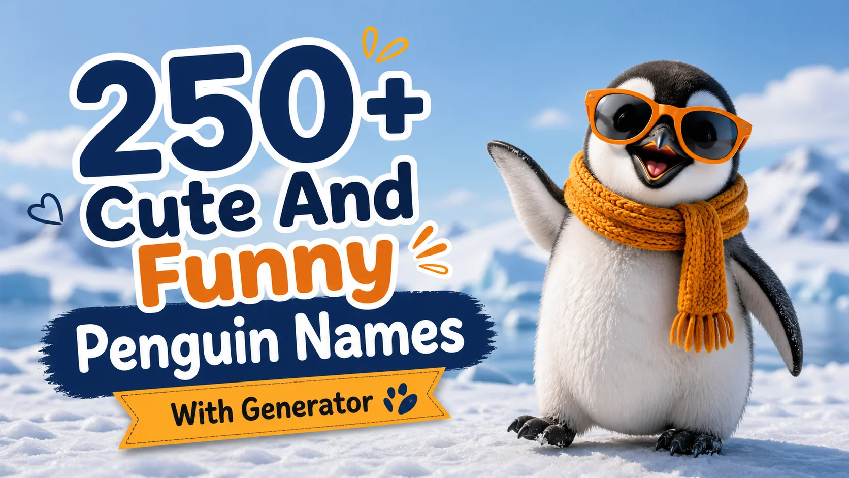 Cute And Funny Penguin Names