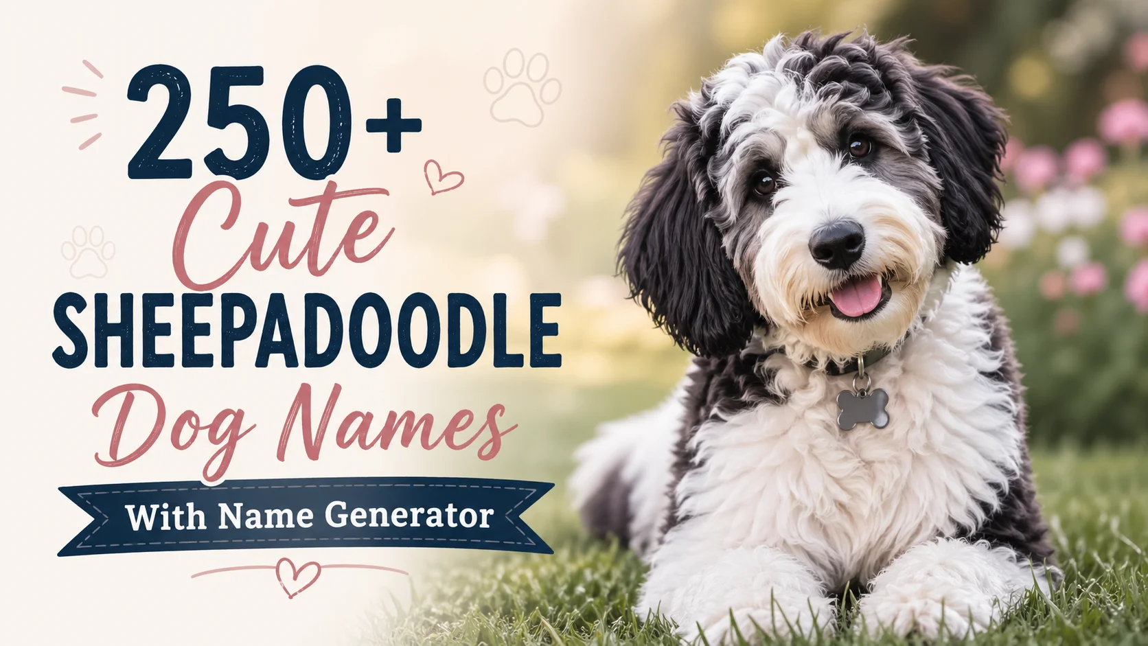 Cute Sheepadoodle Dog Names