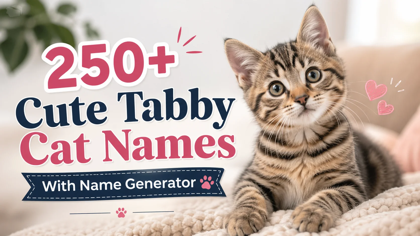 Cute Tabby Cat Names