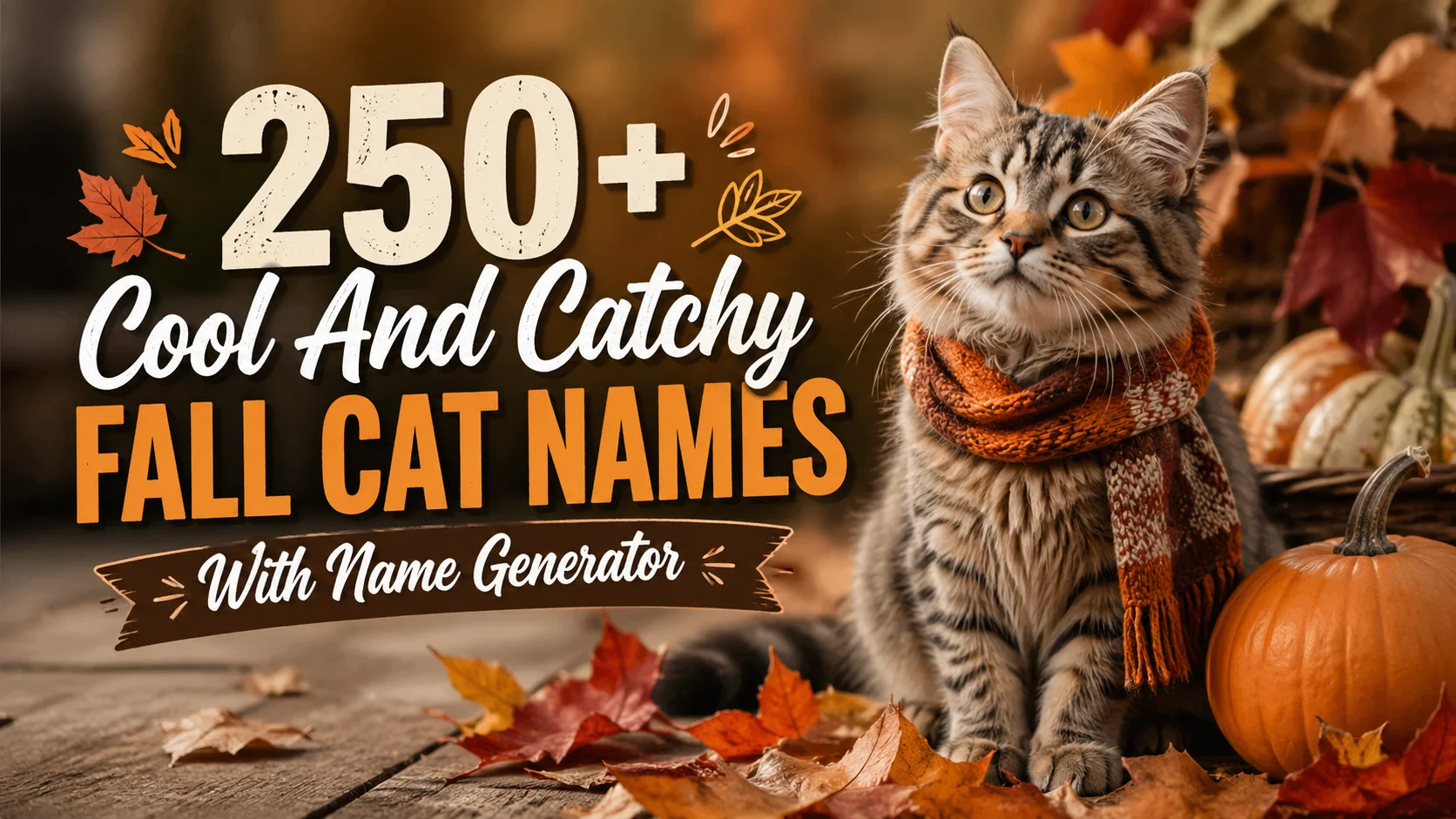Fall Cat Names