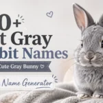 Gray Rabbit Names