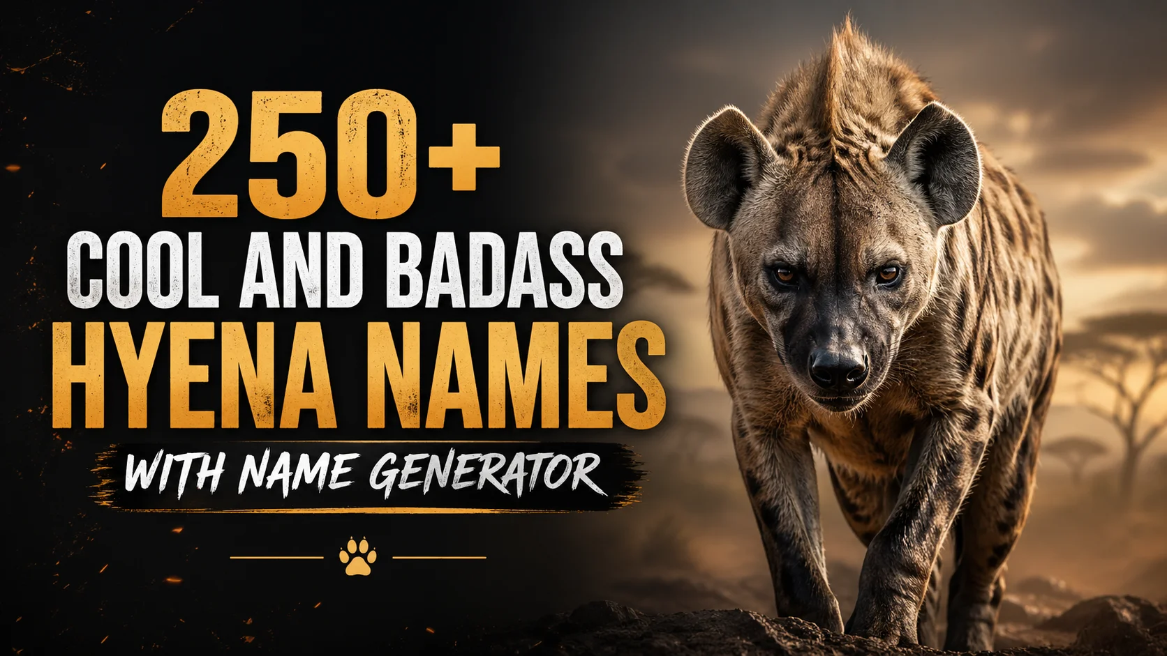 Hyena Names