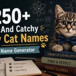 Nerdy Cat Names