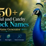 Peacock Names