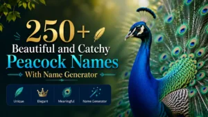 Peacock Names