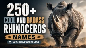 Rhinoceros Names