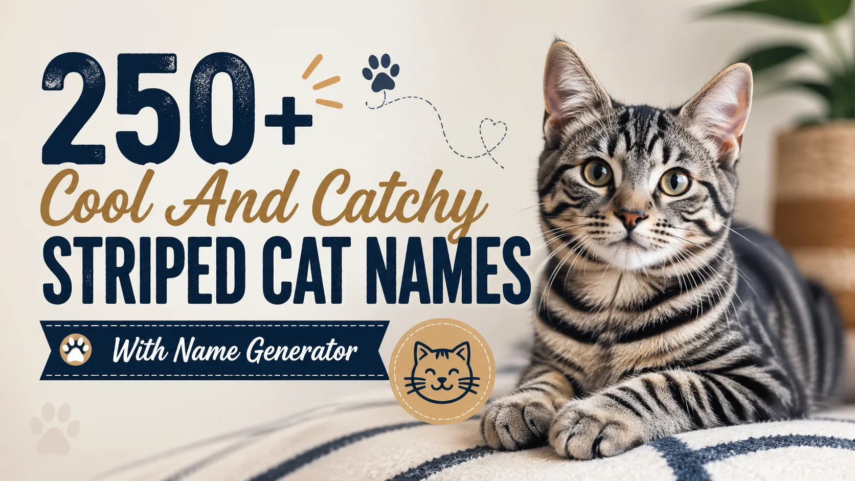Striped Cat Names