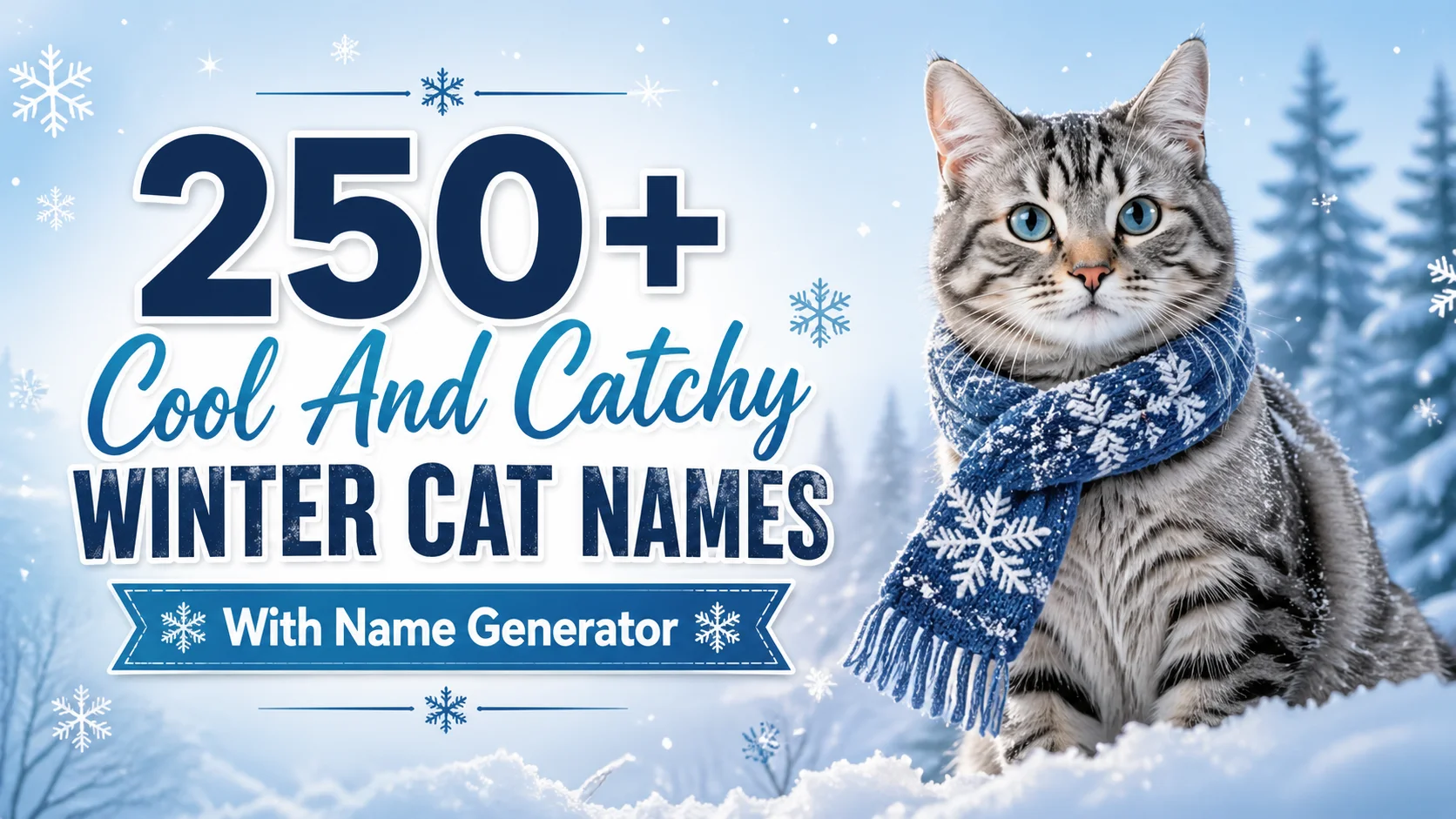 Winter Cat Names