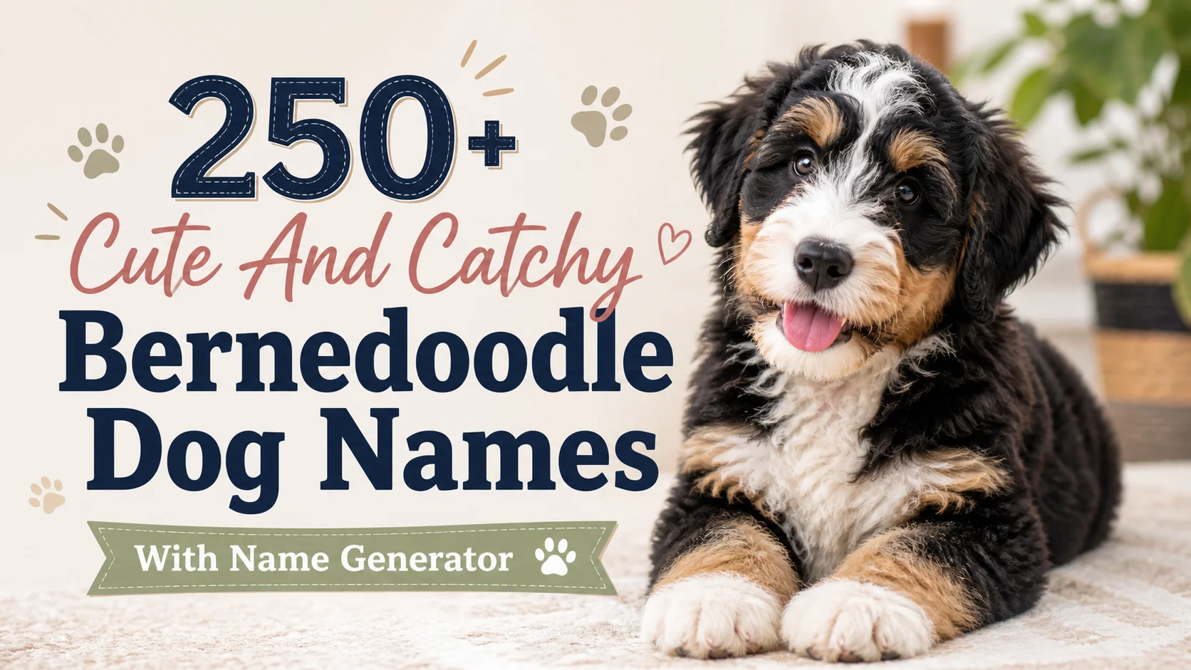 Bernedoodle Dog Names