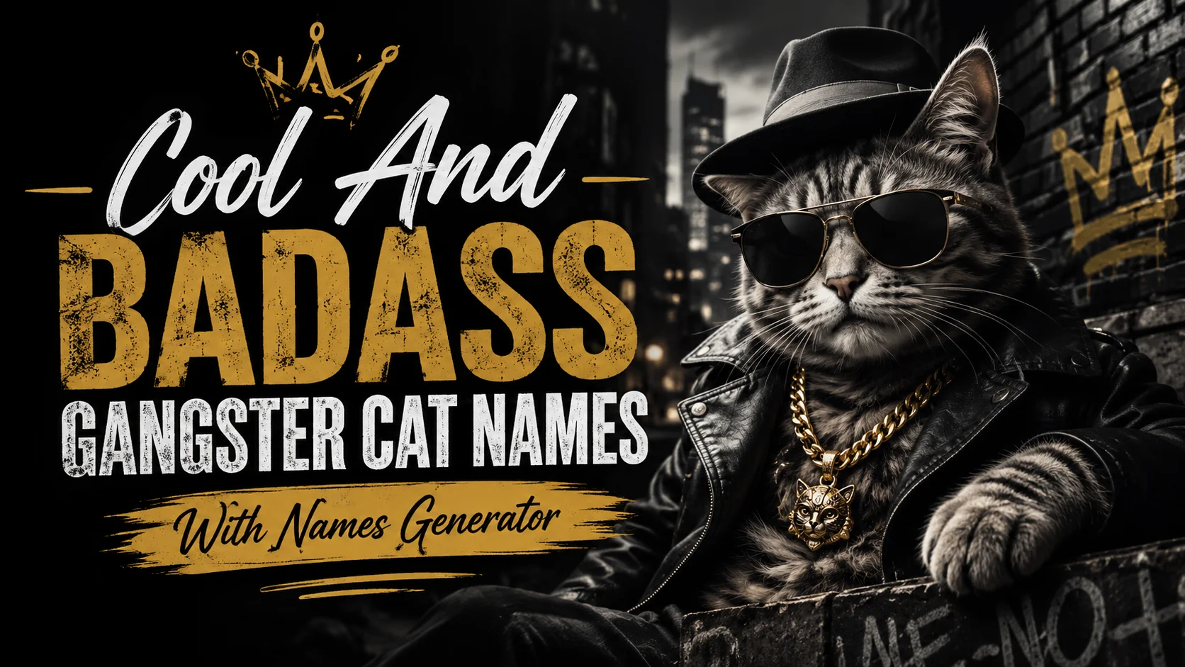 Gangster Cat Names