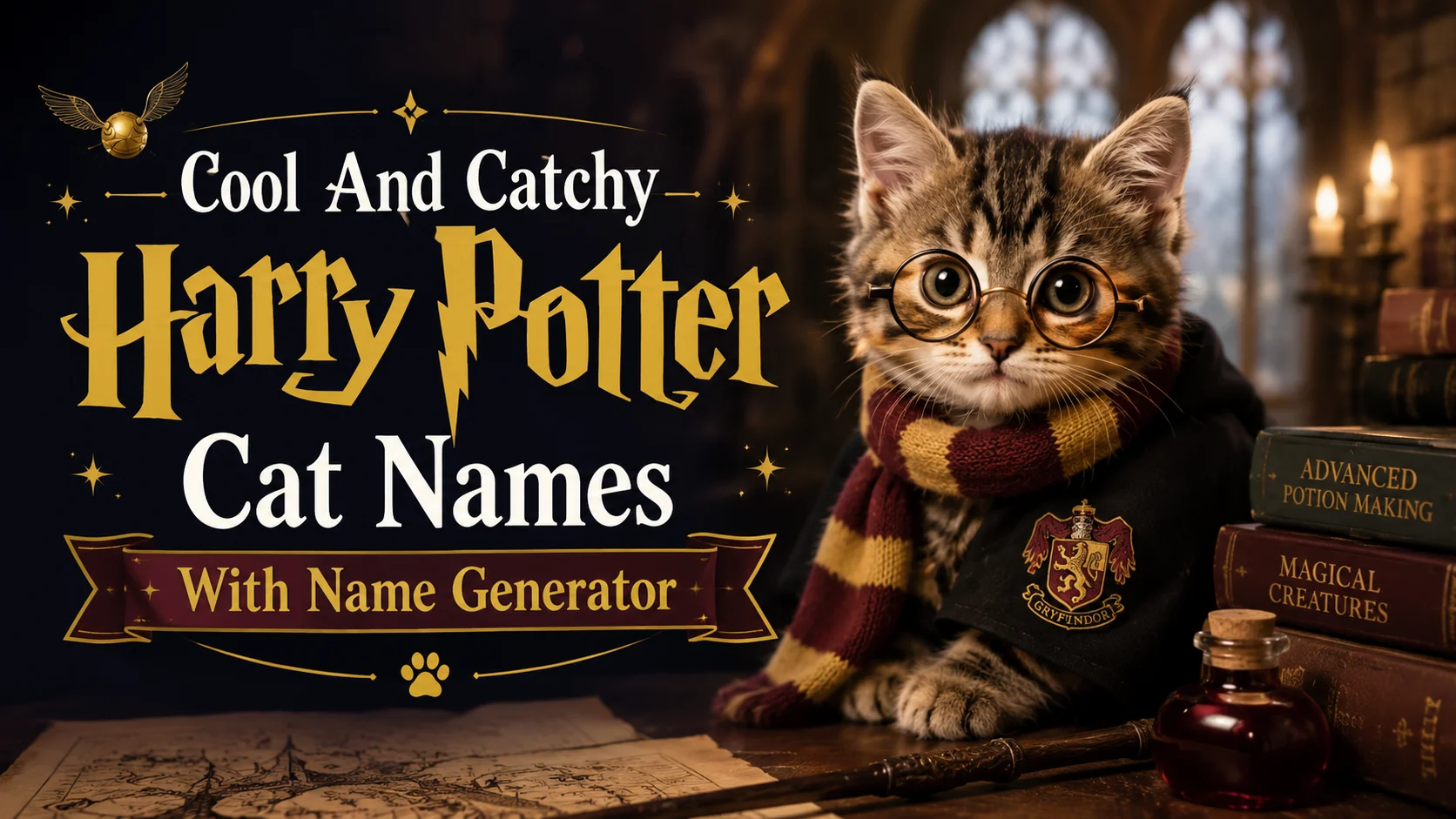 Harry Potter Cat Names
