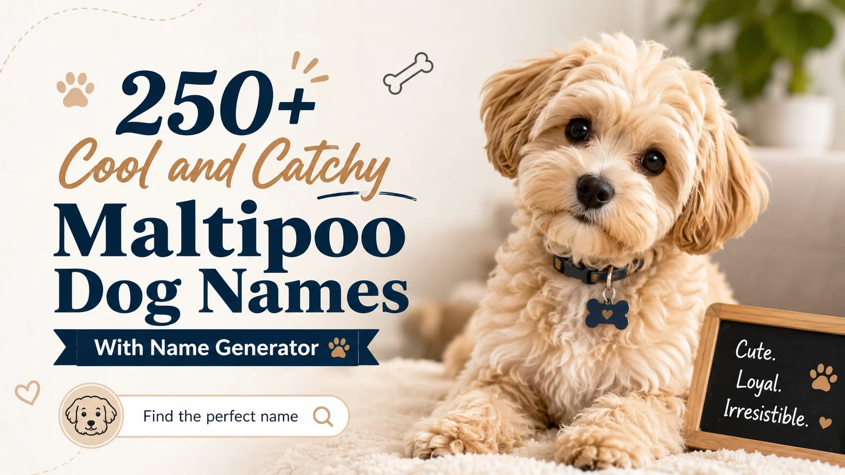 Maltipoo Dog Names
