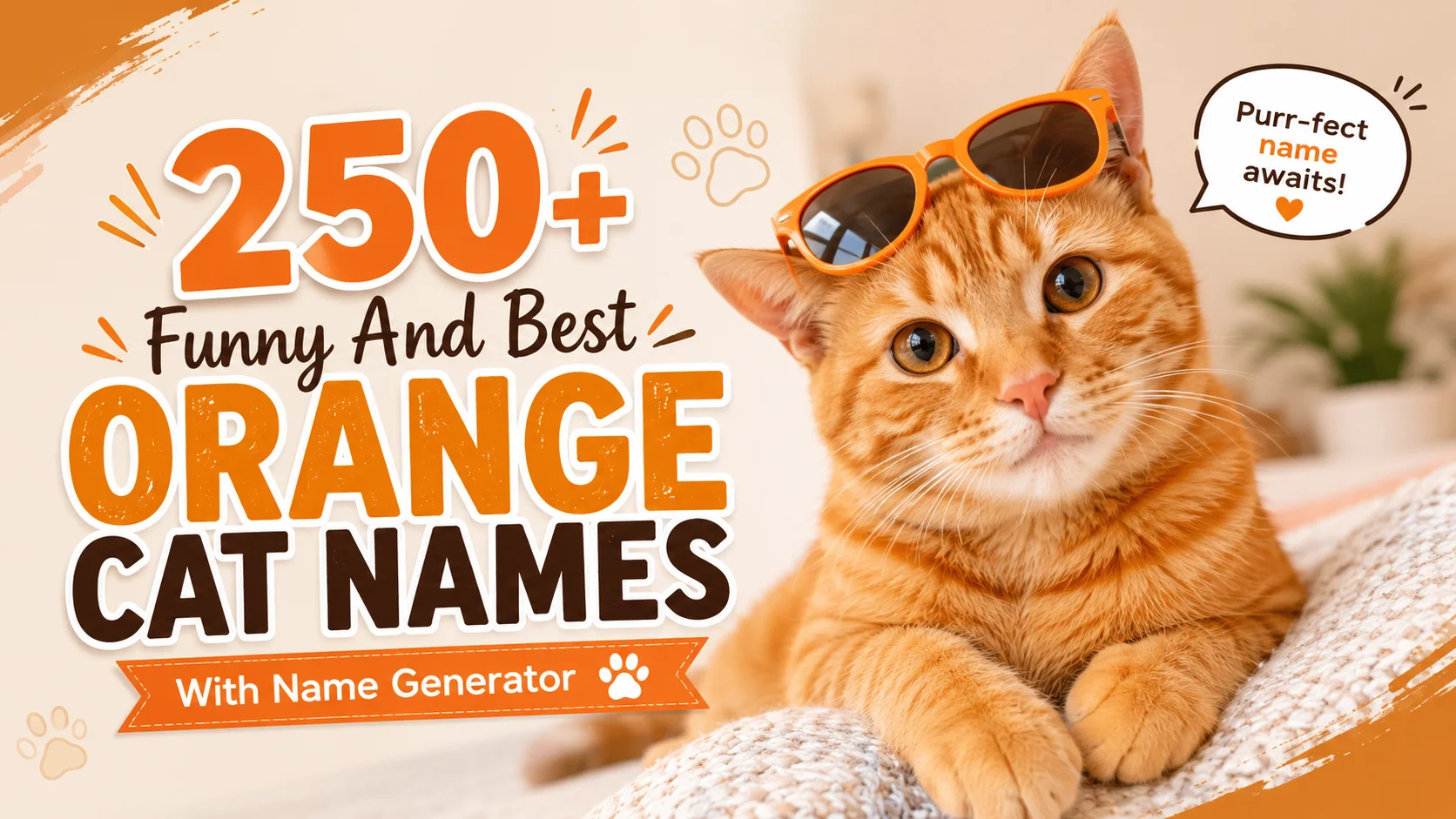 Orange Cat Names