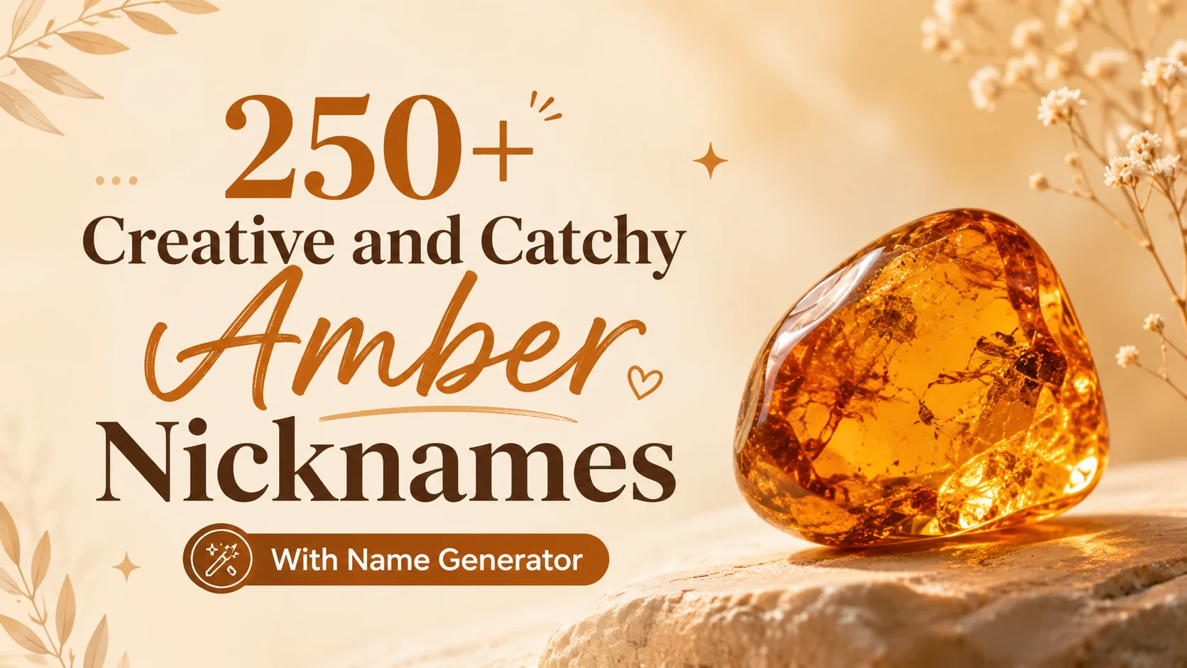 Amber Nicknames