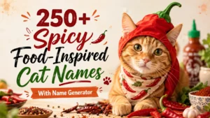 Food-Inspired Cat Names