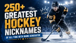 Hockey Nicknames