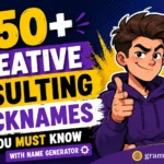 Insulting Nicknames