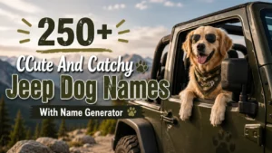 Jeep Dog Names