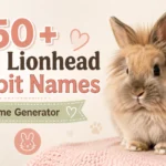 Lionhead Rabbit Names