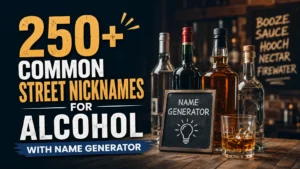 Nicknames For Alcohol
