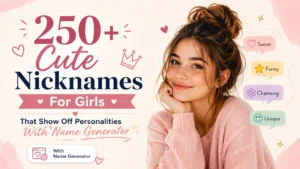 Nicknames For Girls