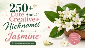 Nicknames for Jasmine