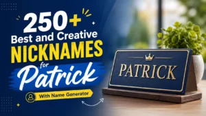 Nicknames for Patrick