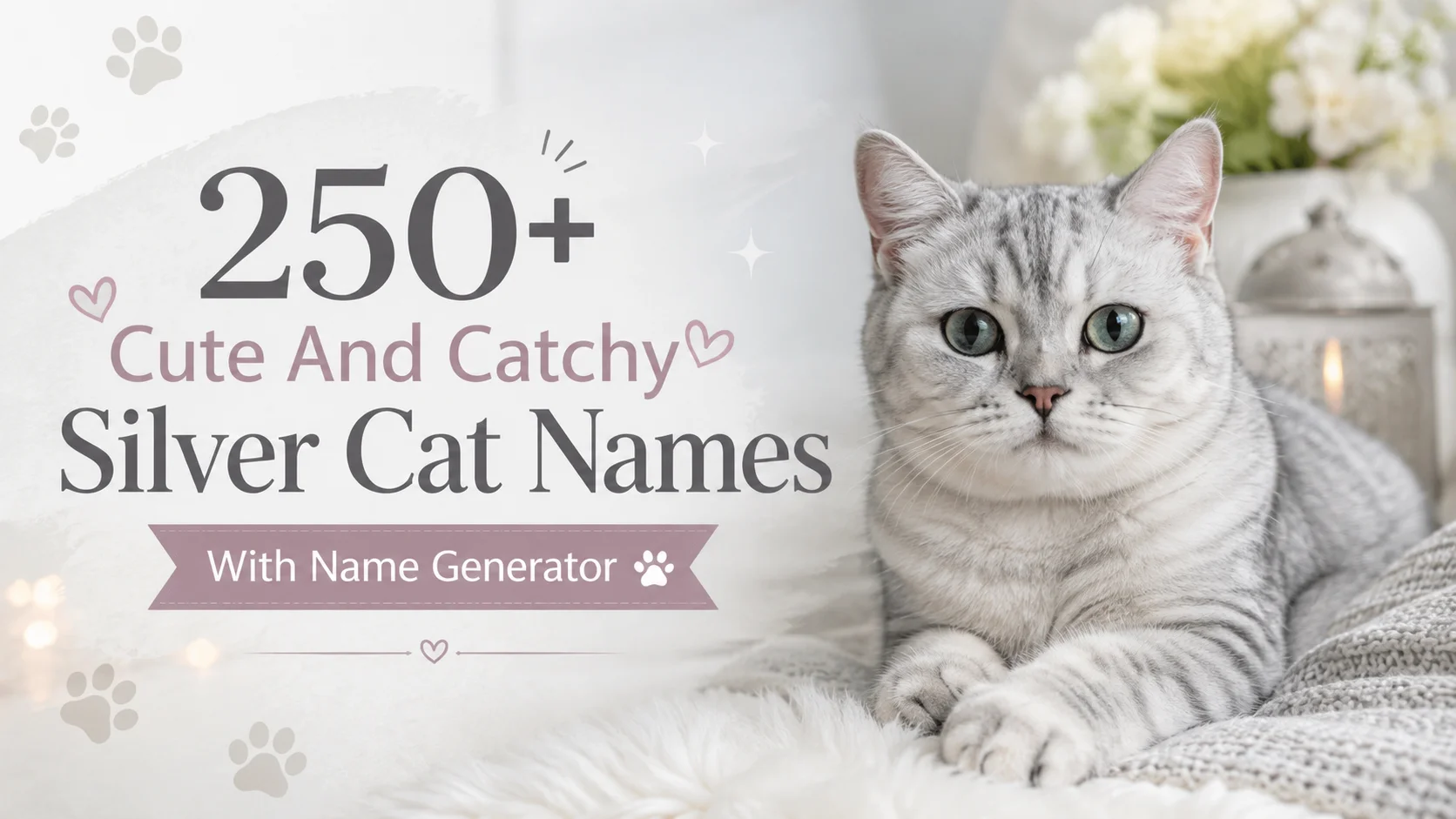 Silver Cat Names