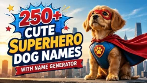 Superhero Dog Names