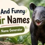 Tapir Names